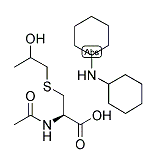 N-Acetyl-S-(2-hydroxypropyl)cysteine Dicyclohexylammonium Salt